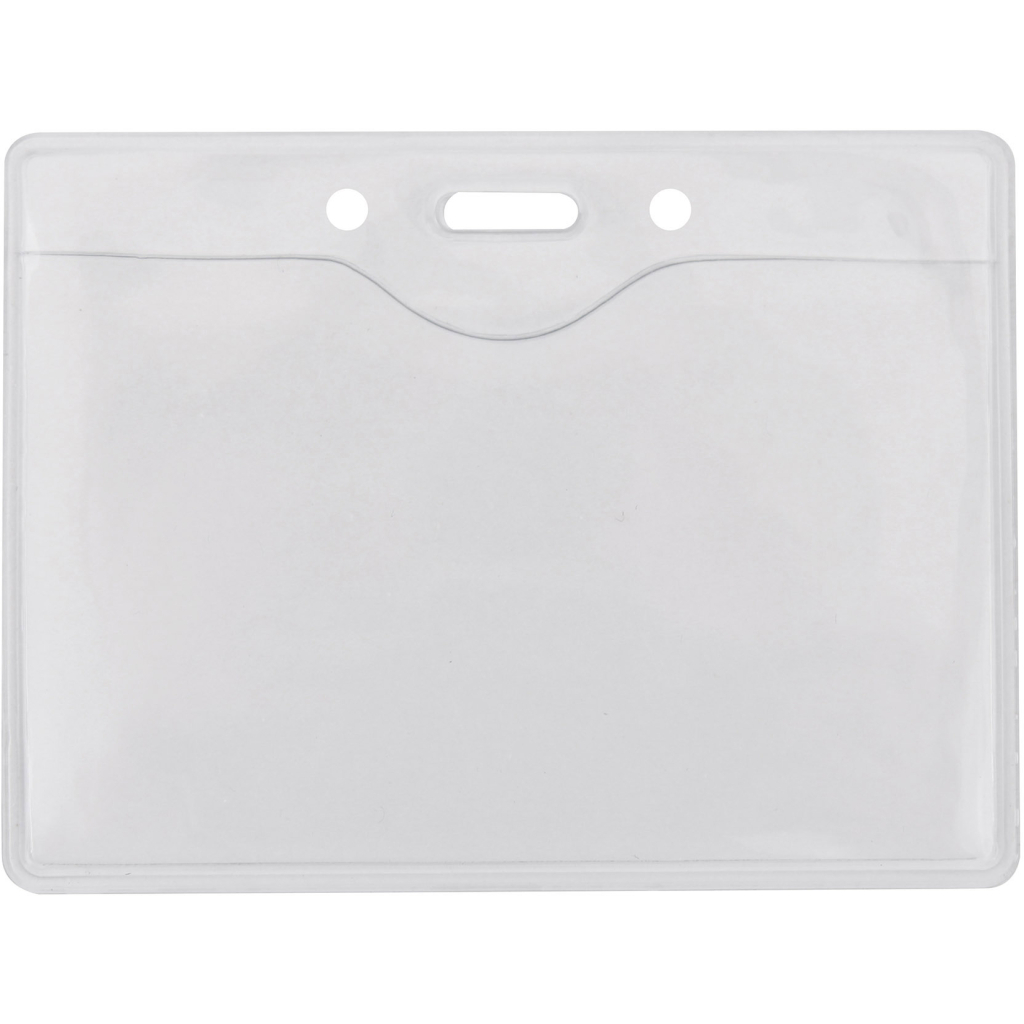 Бейдж Optima горизонтальний PVC, 108х70 мм (O45607) - зображення 1