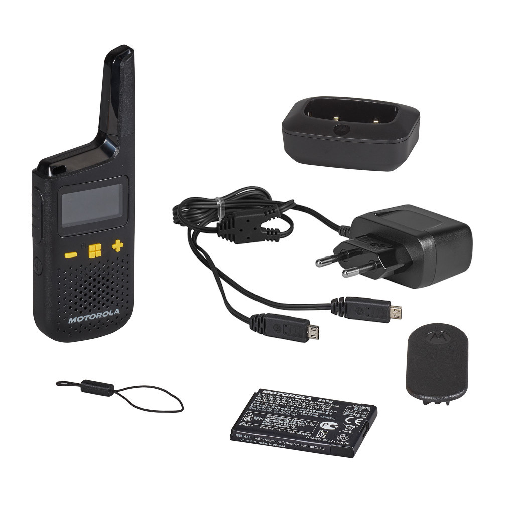 Портативна рація Motorola XT185 Twin Pack Charger WE (D3P01611BDLMAW) - зображення 7