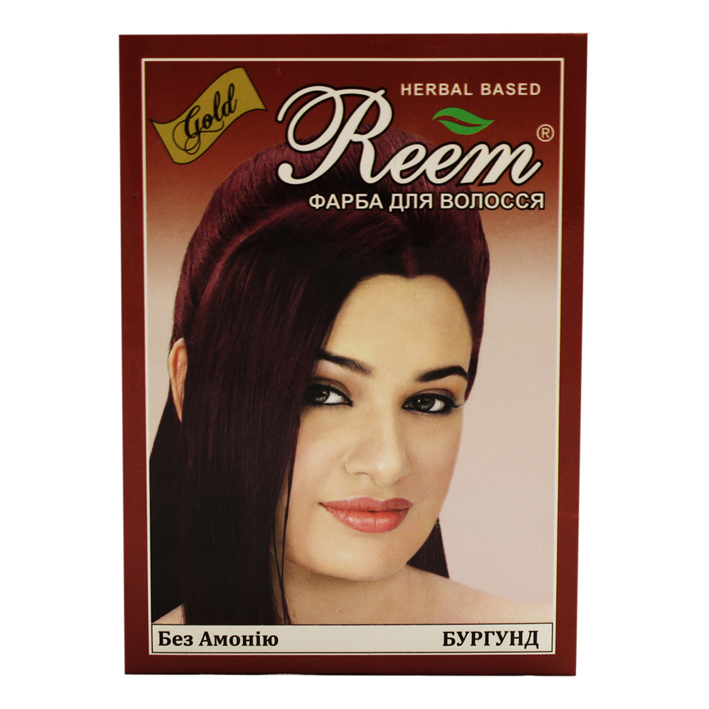 Фарба для волосся Reem Gold Бургунд 60 г (8906029310088) - зображення 1