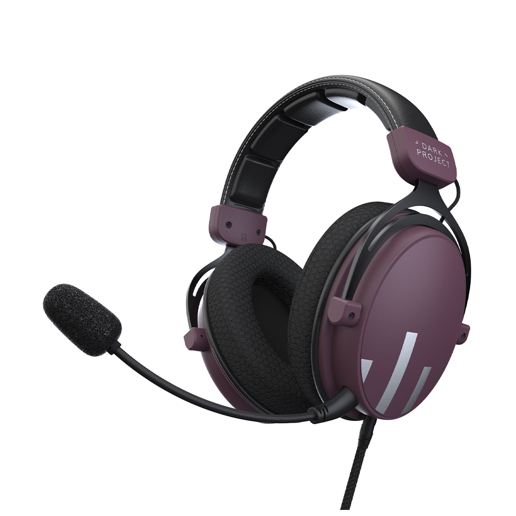 Навушники Dark Project One HS4 Wired Purple/Black (DPO-HS-5004) - зображення 7