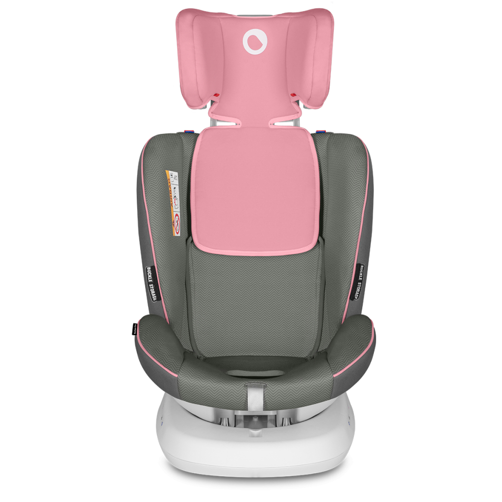 Автокрісло Lionelo Bastiaan One 0-36 кг Pink Baby (LO-BASTIAAN ONE PINK BABY) - зображення 9