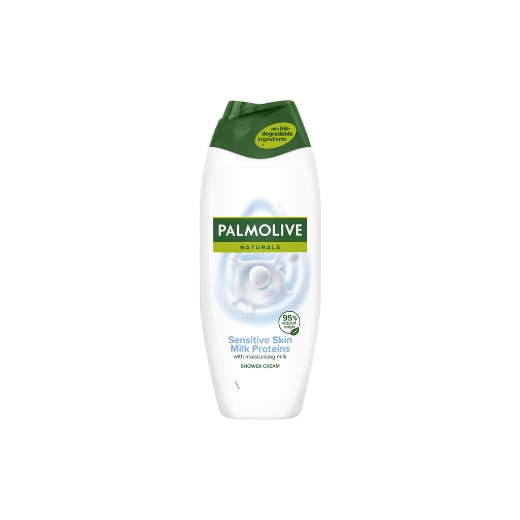 Гель для душу Palmolive Naturals Молочні протеїни для чутливої шкіри 500 мл (8718951248656) - зображення 1