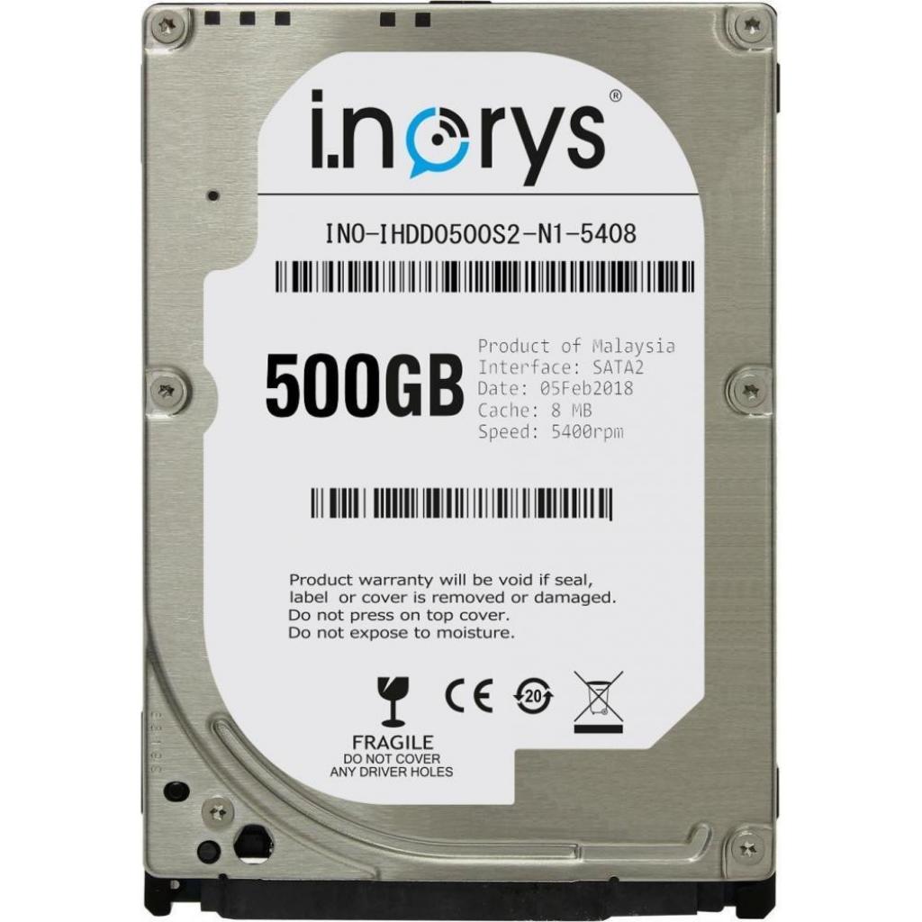 Жорсткий диск для ноутбука 2.5" 500GB I.norys (INO-IHDD0500S2-N1-5408) - зображення 1