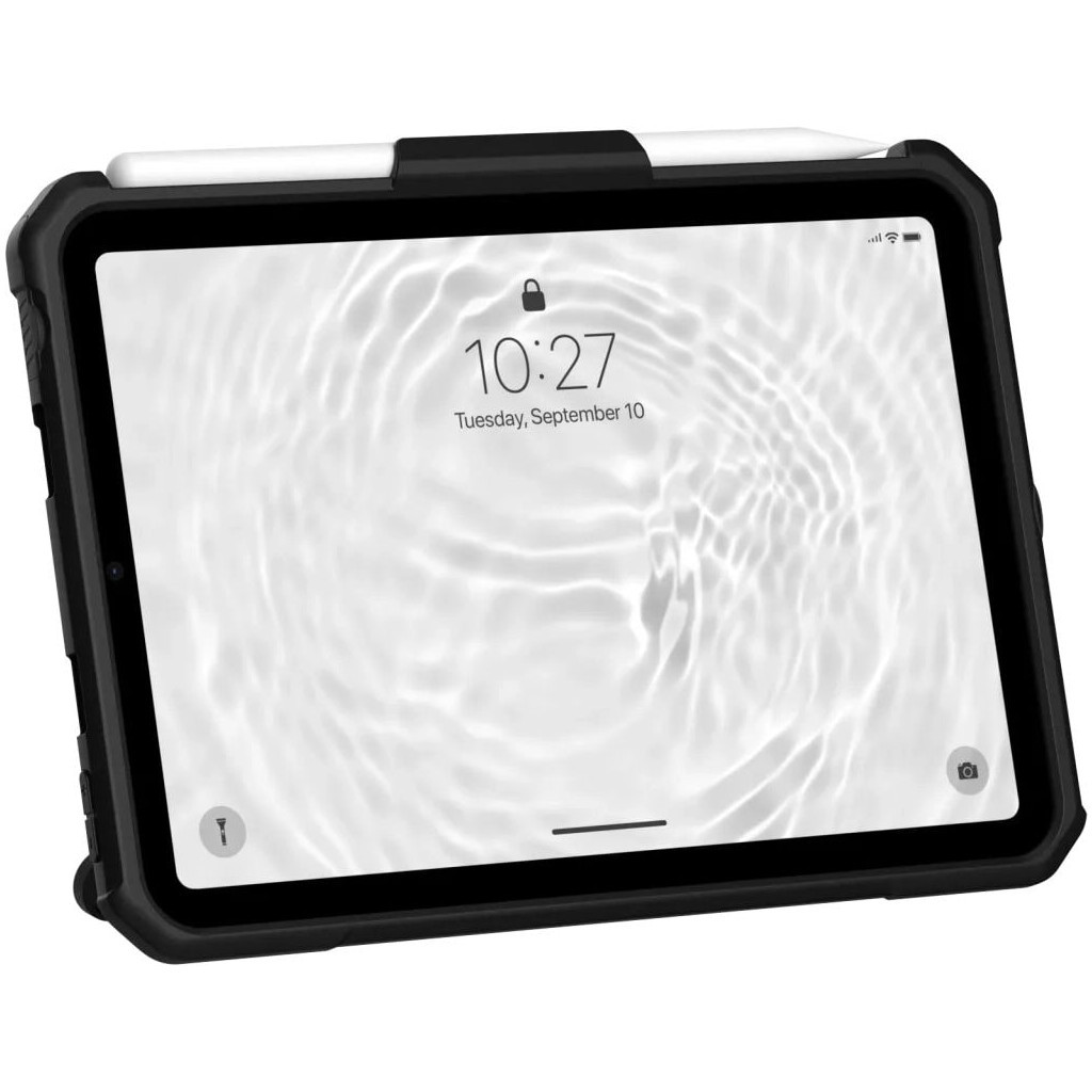 Чохол до планшета UAG iPad Mini (6th Gen, 2022) Scout with Kickstand and Handstrap, Black (124014114040) - зображення 6
