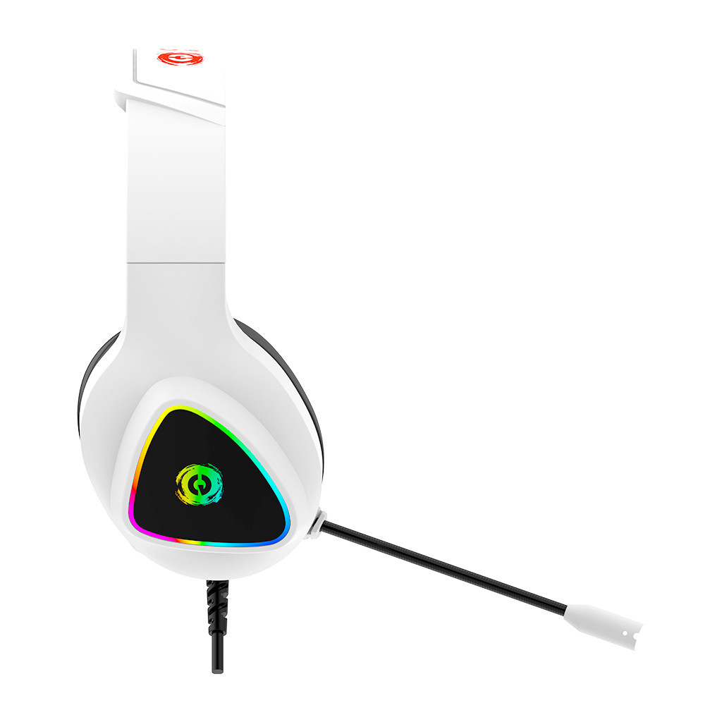 Навушники Canyon GH-6 Shadder Gaming 3.5 мм RGB White (CND-SGHS6W) - зображення 6