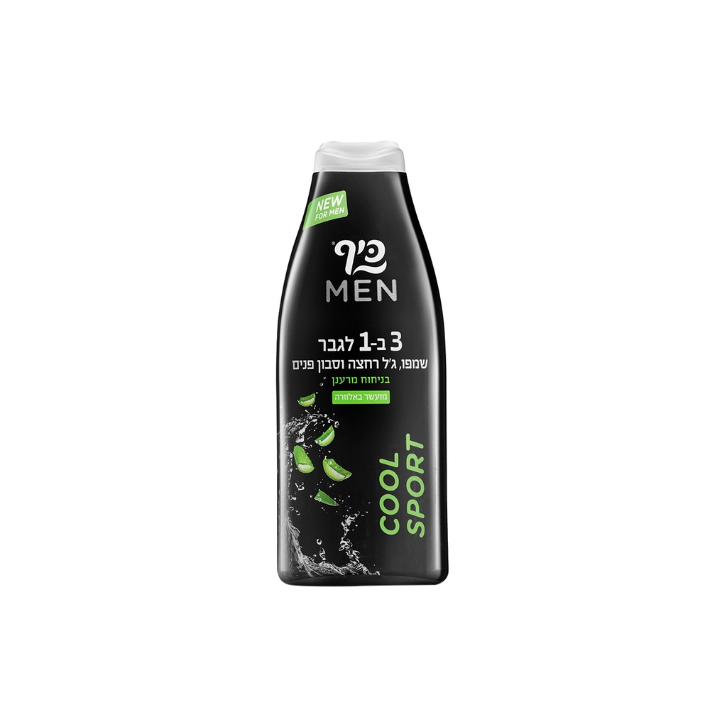 Гель для душу Keff 3в1 Cool Sport 700 мл (7290108356724) - зображення 1