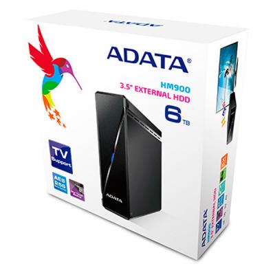 Зовнішній жорсткий диск 3.5" 6TB ADATA (AHM900-6TU3-CEUBK) - зображення 6