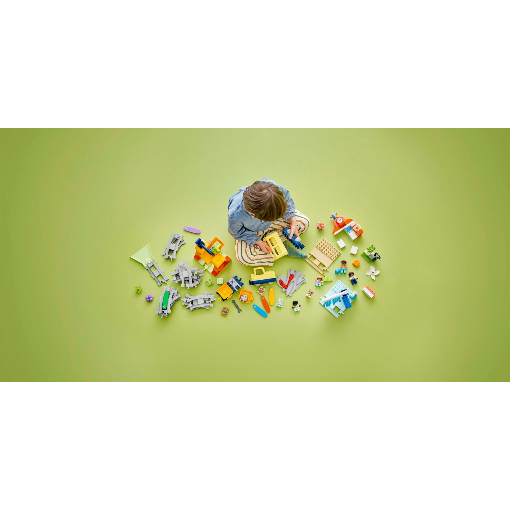 Конструктор LEGO DUPLO Town Великий інтерактивний громадський потяг (10428-) - зображення 12