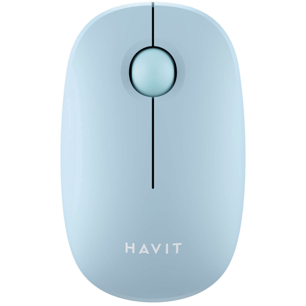 Мишка Havit HV-MS57GT Wireless Light Blue (6939119080112) - зображення 1