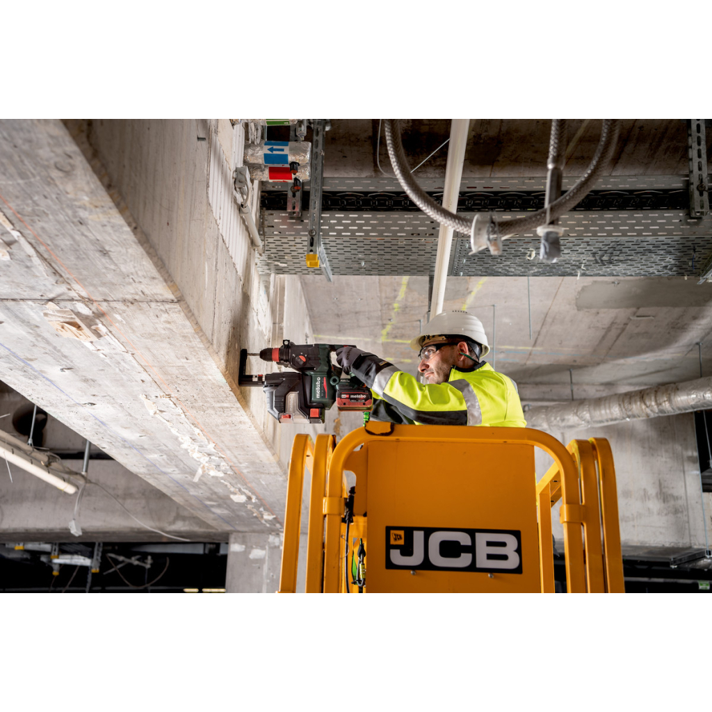 Перфоратор Metabo KH 18 LTX BL 28 Q В SDS-plus, 18V, 3Дж, 3.4кг (без АКБ та ЗП) (601715850) - зображення 5