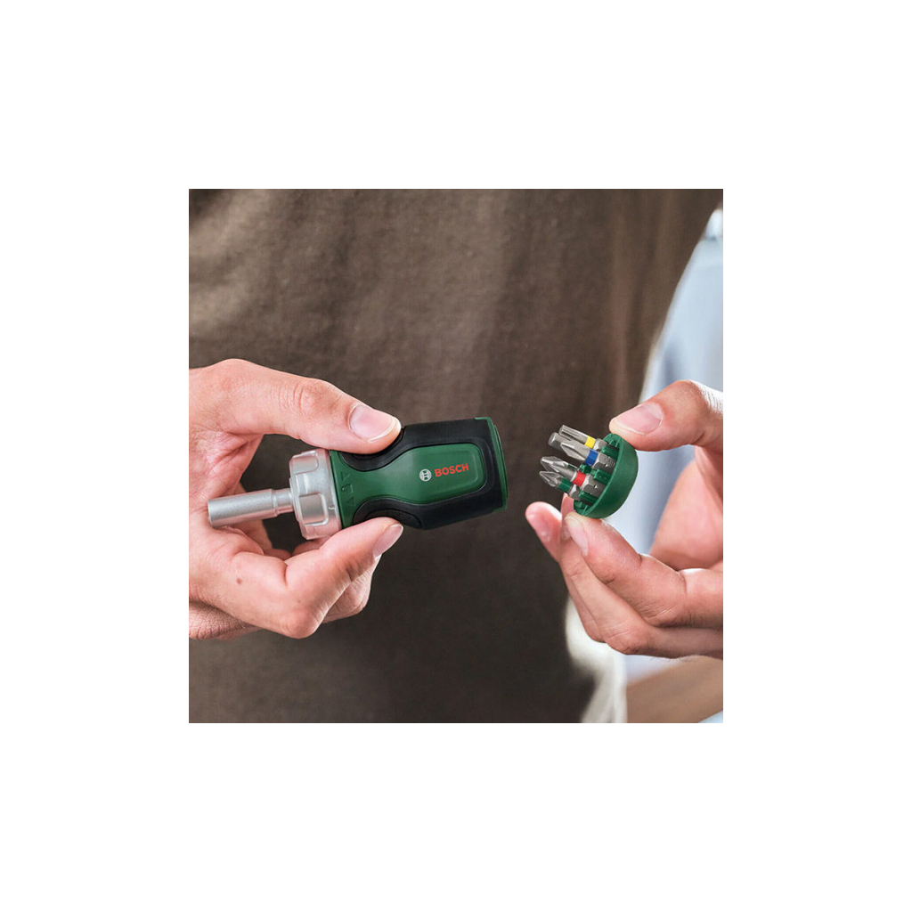 Набір викруток Bosch з тріскачко 6 насадок (1.600.A02.7PN) - изображение 5