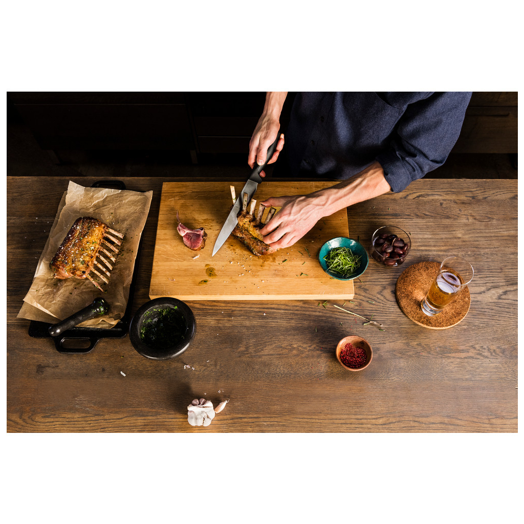 Кухонний ніж Fiskars Hard Edge для м'яса 22 см (1051760) - изображение 5