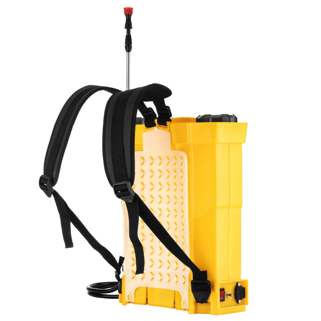 Обприскувач 2E AquaSpray 16LR 16л, 12В, 1х8Ah, 4.5бар, 2.9л/хв, 4.9кг, вольтметр (2E-16LBS) - зображення 6