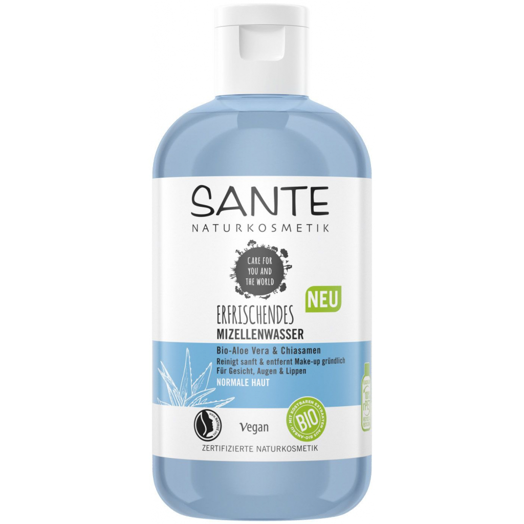 Міцелярна вода Sante Алое Вера та насіння Чіа 200 мл (4025089084587) - зображення 1