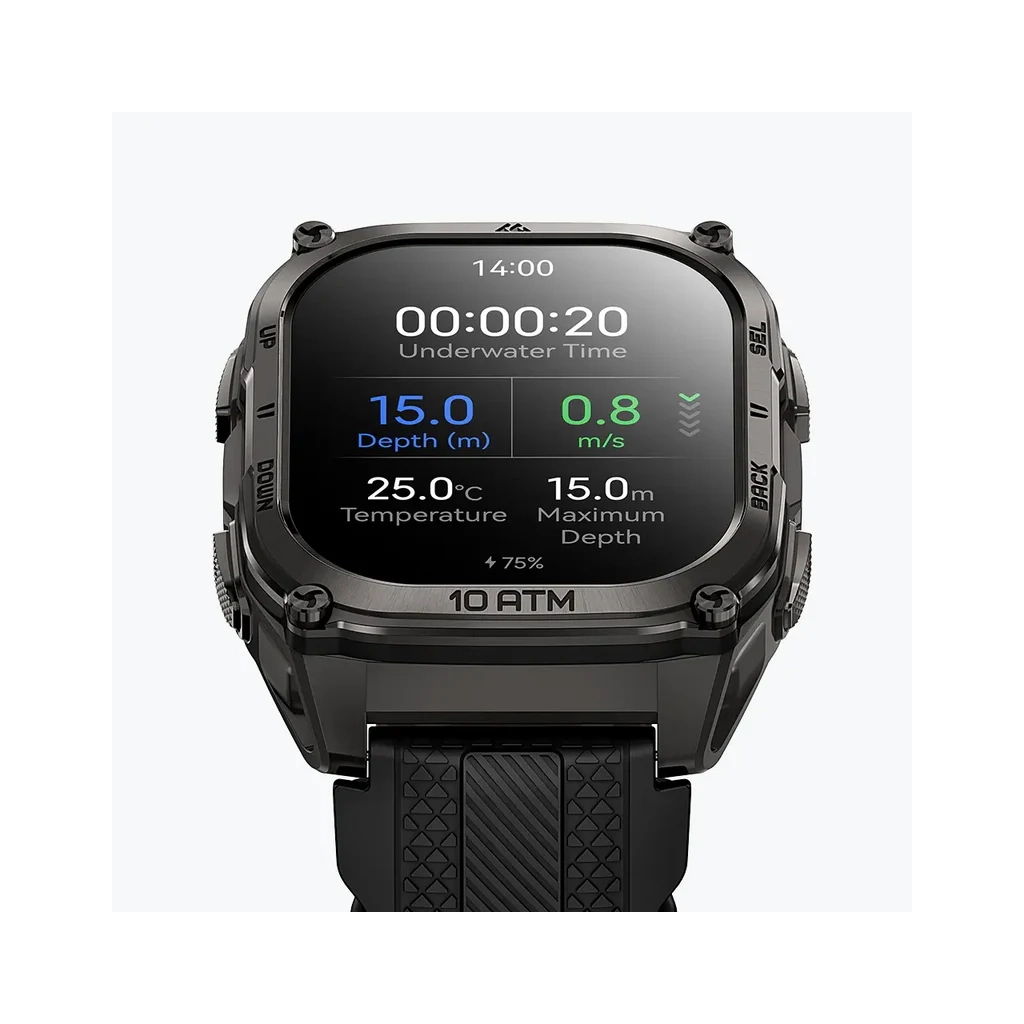 Смарт-годинник KOSPET TANK M4 BLACK (6978602500065) - зображення 6