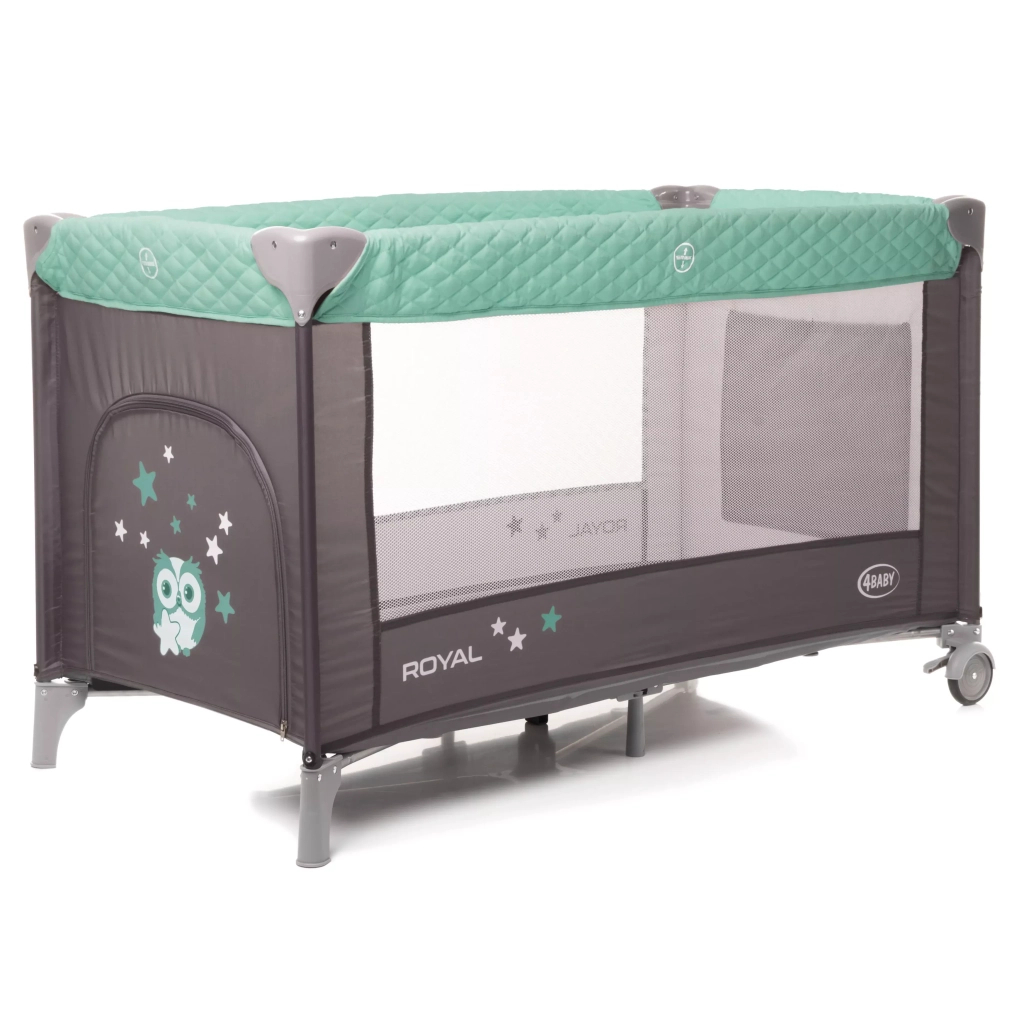Дитячий манеж 4Baby Royal Зелений (4RO2) - зображення 1