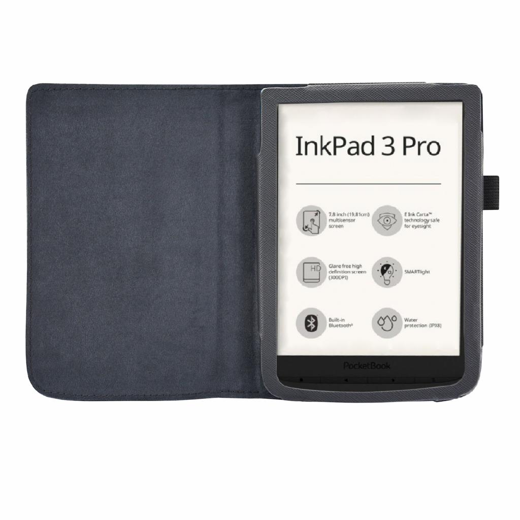 Чохол до електронної книги BeCover Slimbook PocketBook 740 InkPad 3 Pro Black (704536) - зображення 4