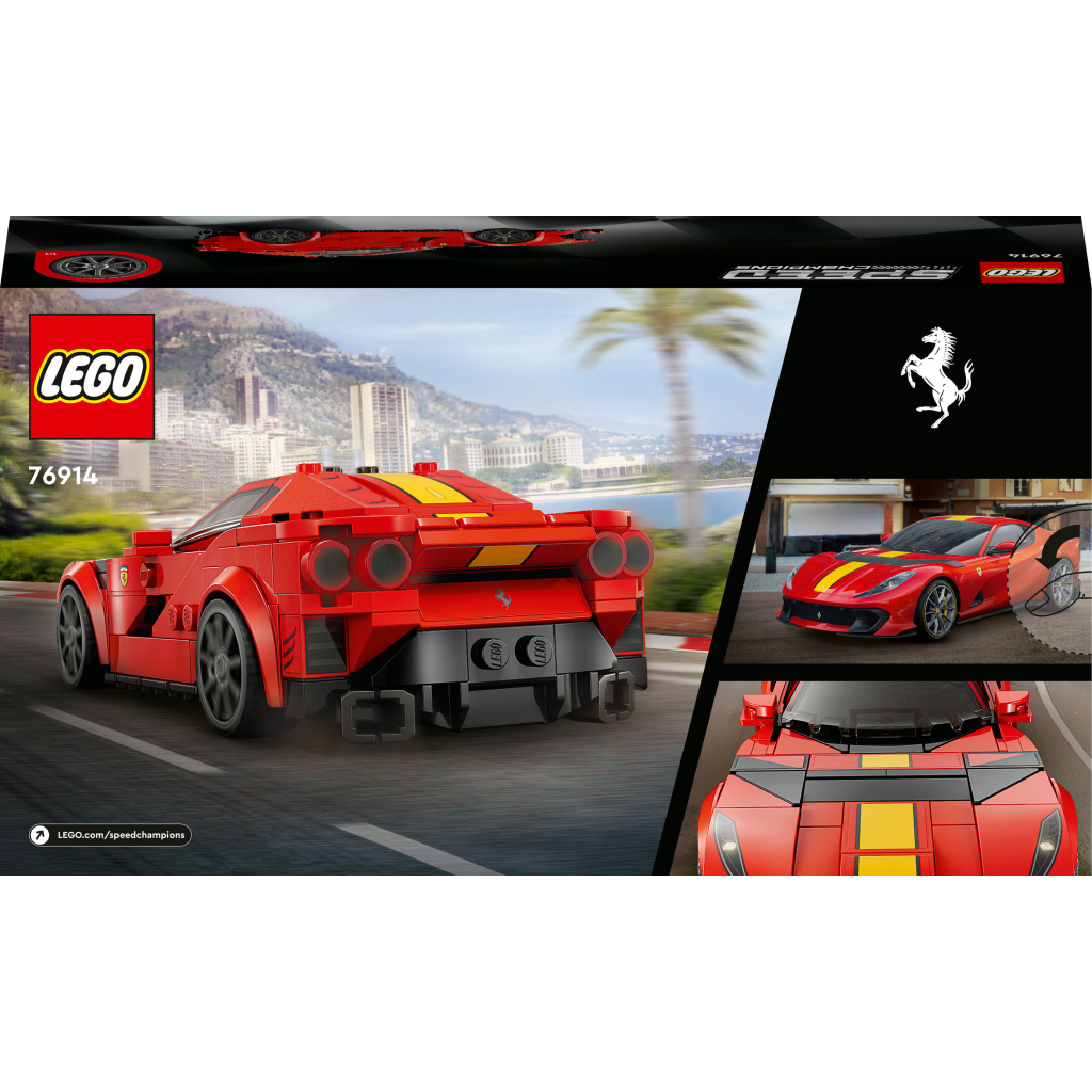 Конструктор LEGO Speed Champions Ferrari 812 Competizione 261 деталь (76914) - зображення 10