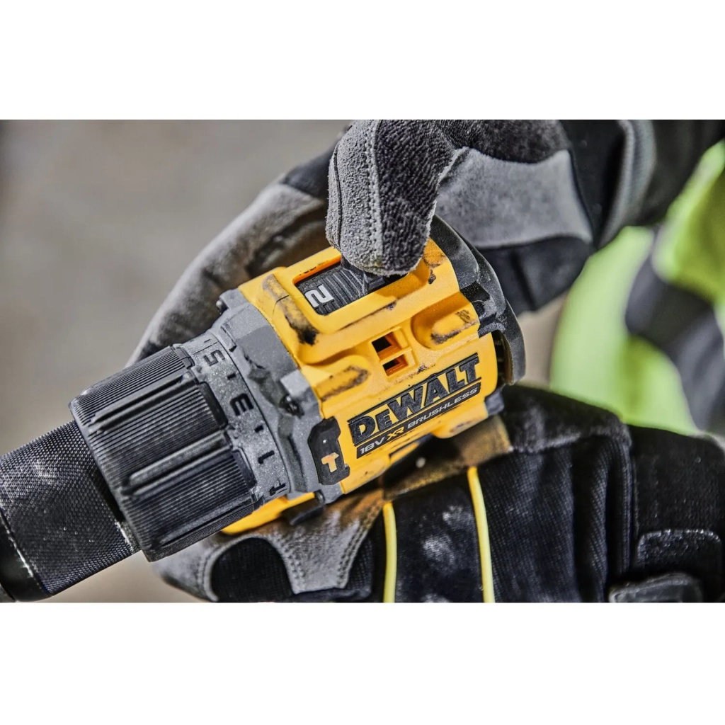Шуруповерт DeWALT 18V XR Li-Ion 5Ah, 90 Нм, 0-650/0-2000 об/хв., кейс TSTAK (DCD805P2T) - зображення 7