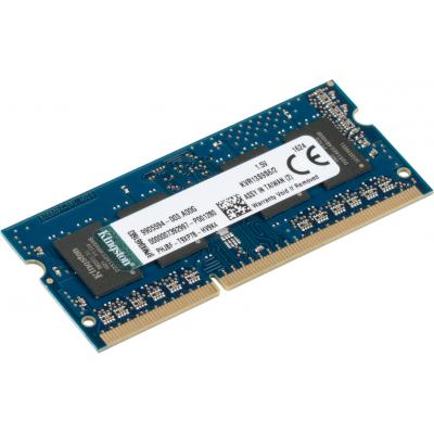 Модуль пам'яті для ноутбука SoDIMM DDR3 2GB 1333 MHz Kingston (KVR13S9S6/2) - зображення 2