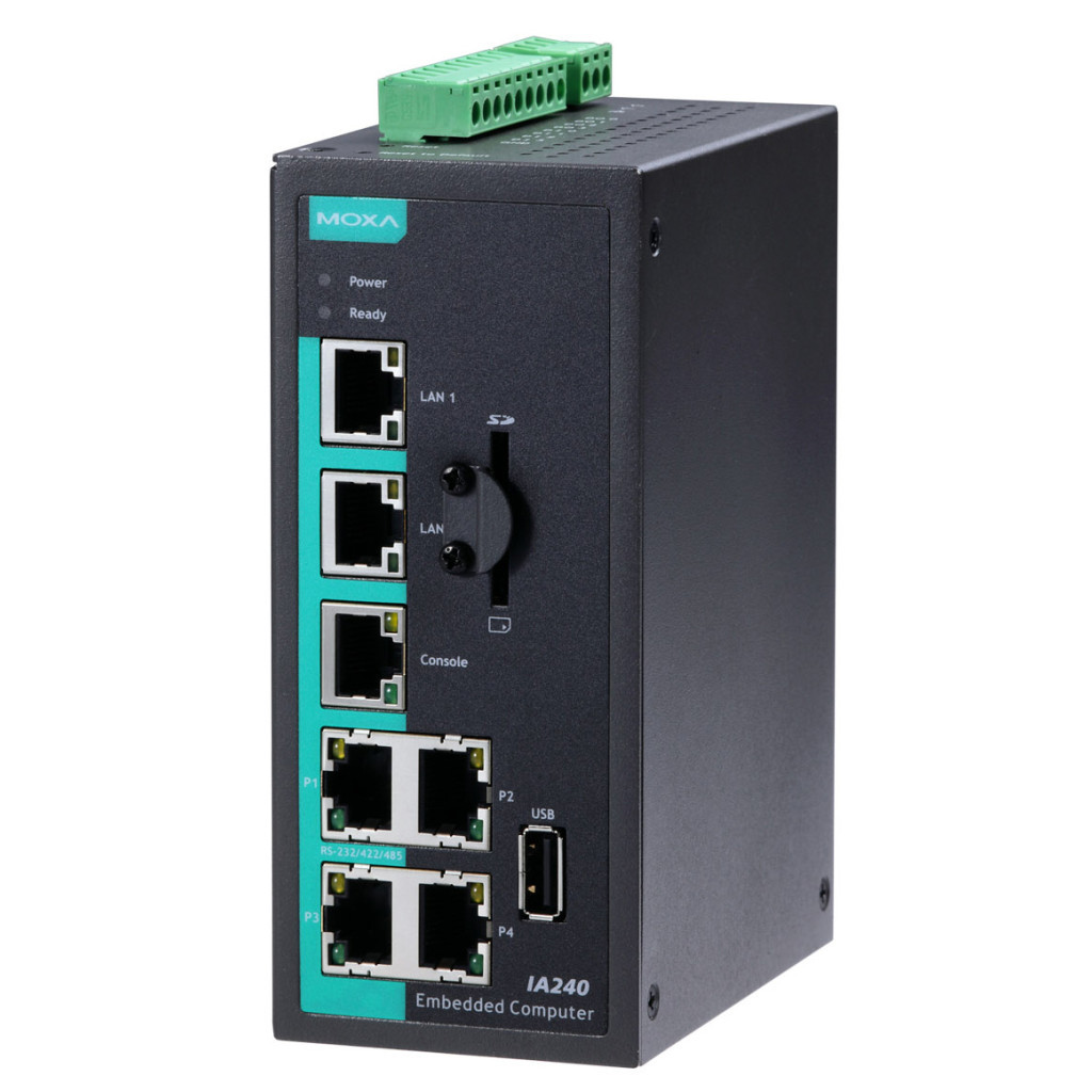 Комп'ютер Moxa IA240-LX - зображення 2