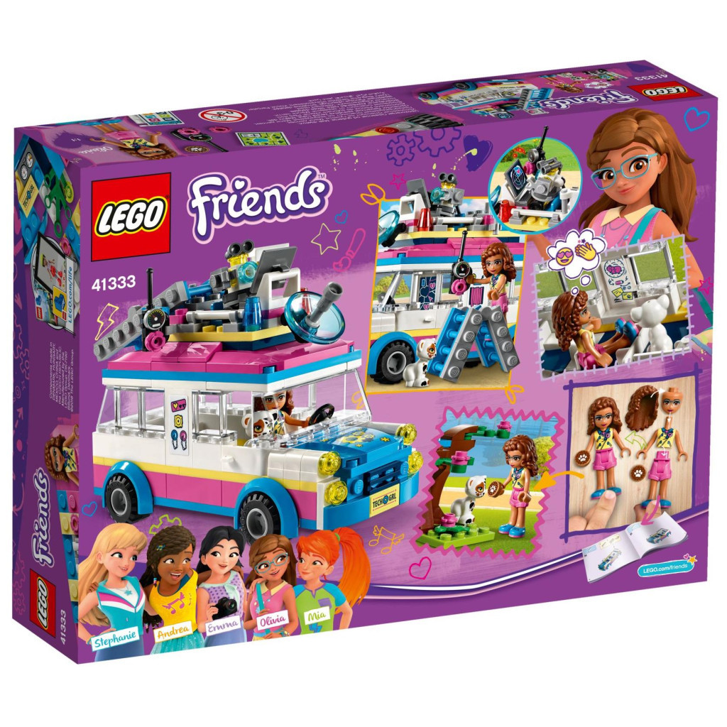 Конструктор LEGO Friends Робочий автомобіль Олівії (41333) - изображение 11