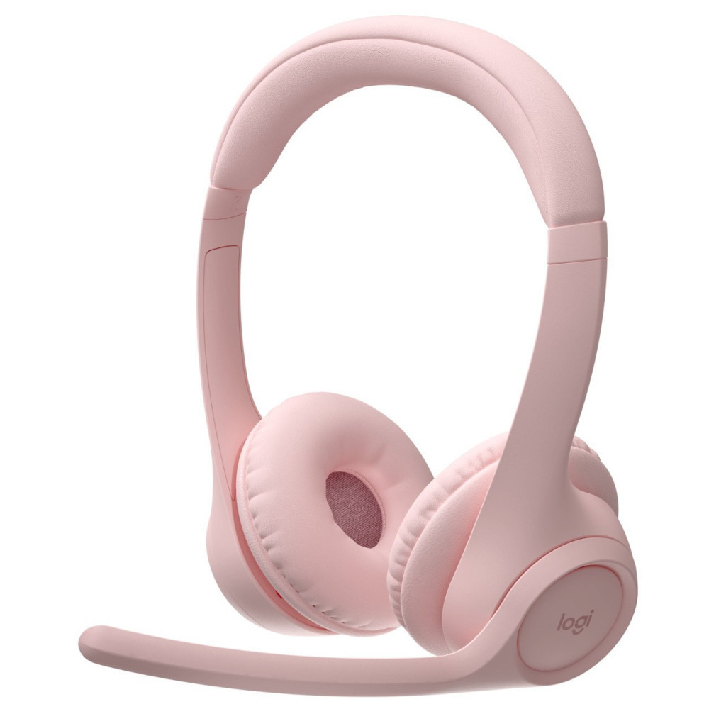 Навушники Logitech Zone 300 Bluetooth Rose (981-001412) - зображення 1