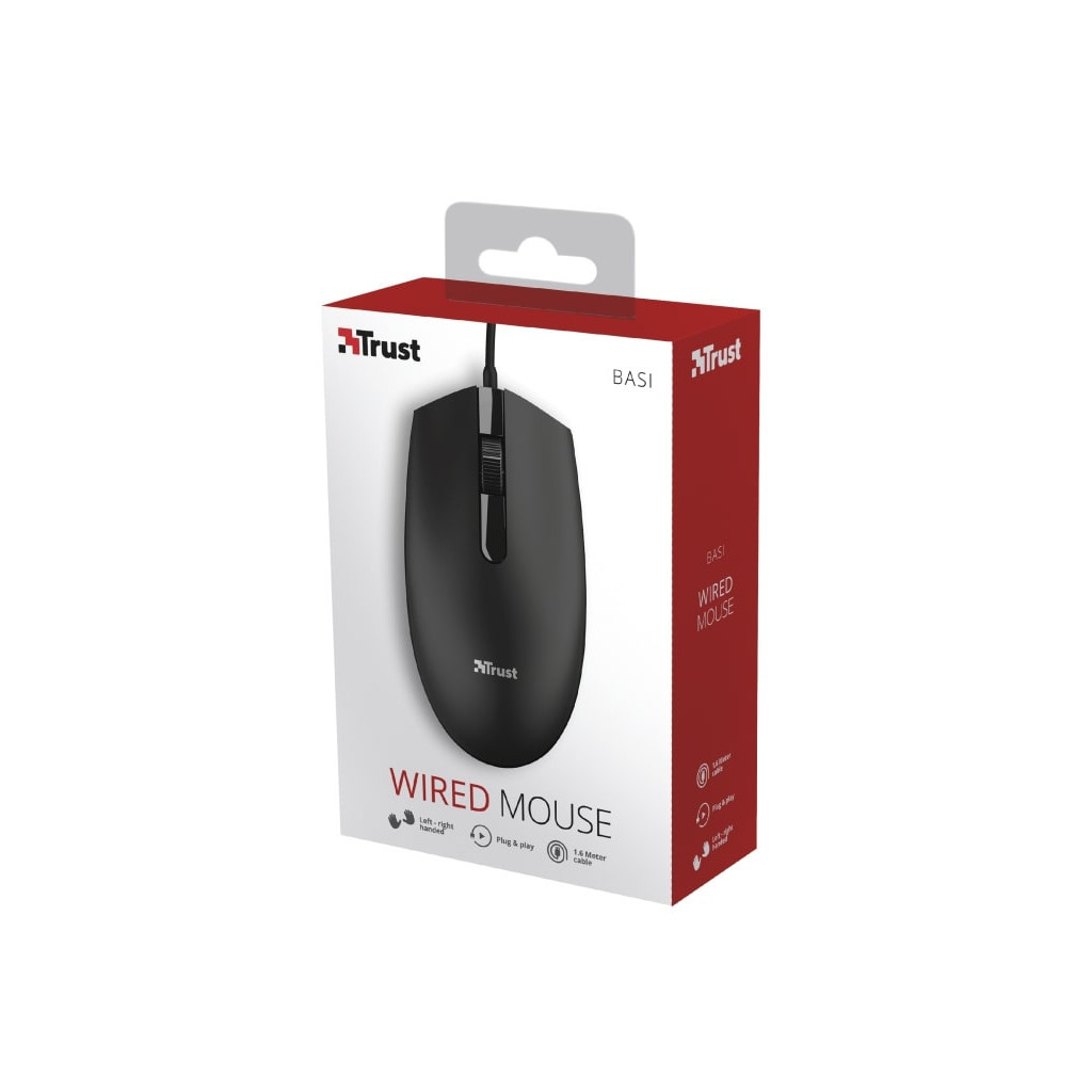 Мишка Trust Basi USB Black (24271) - зображення 10