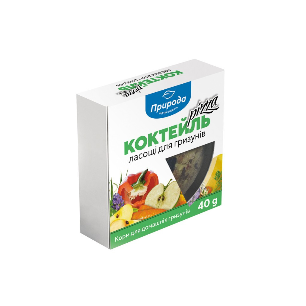 Ласощі для гризунів Природа Піца 40 г (4823082404469) - зображення 1