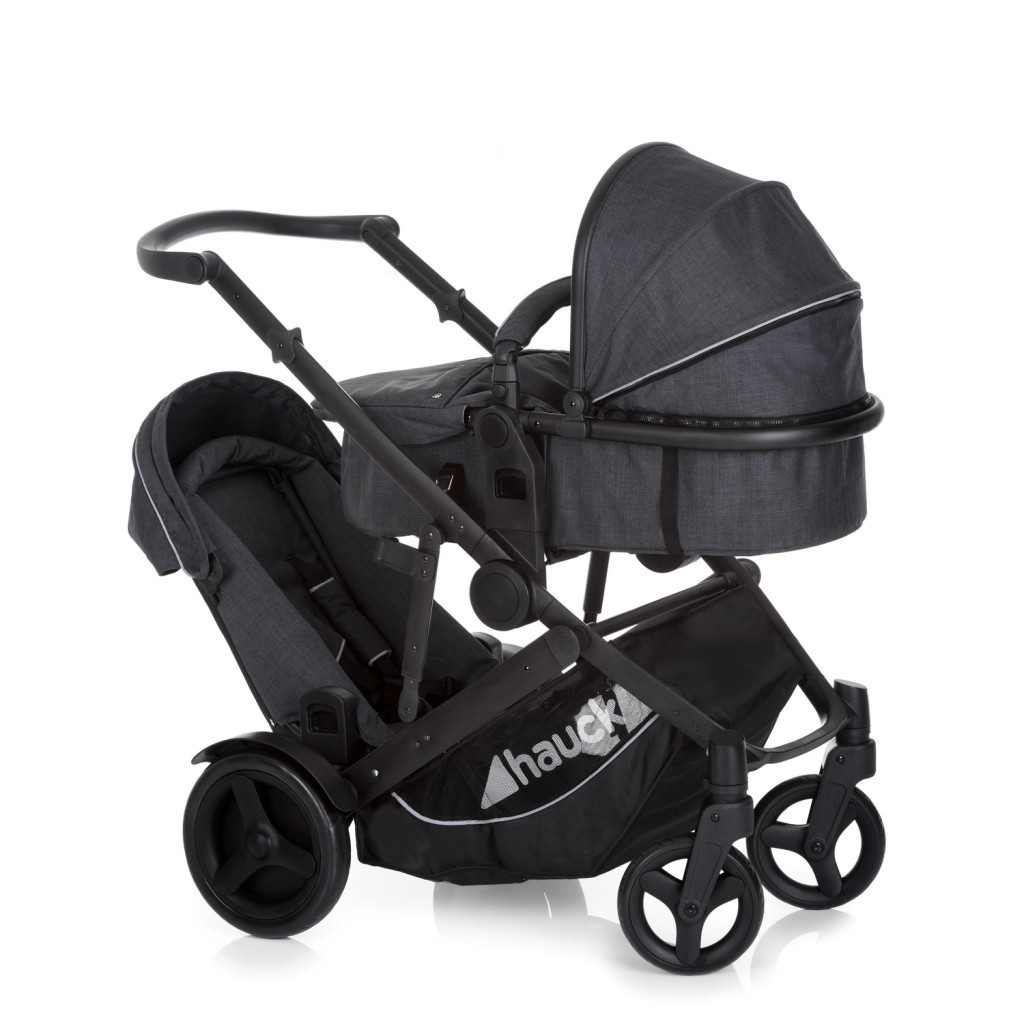 Коляска Hauck Duett 3 Melange charcoal (50012-5) - зображення 3