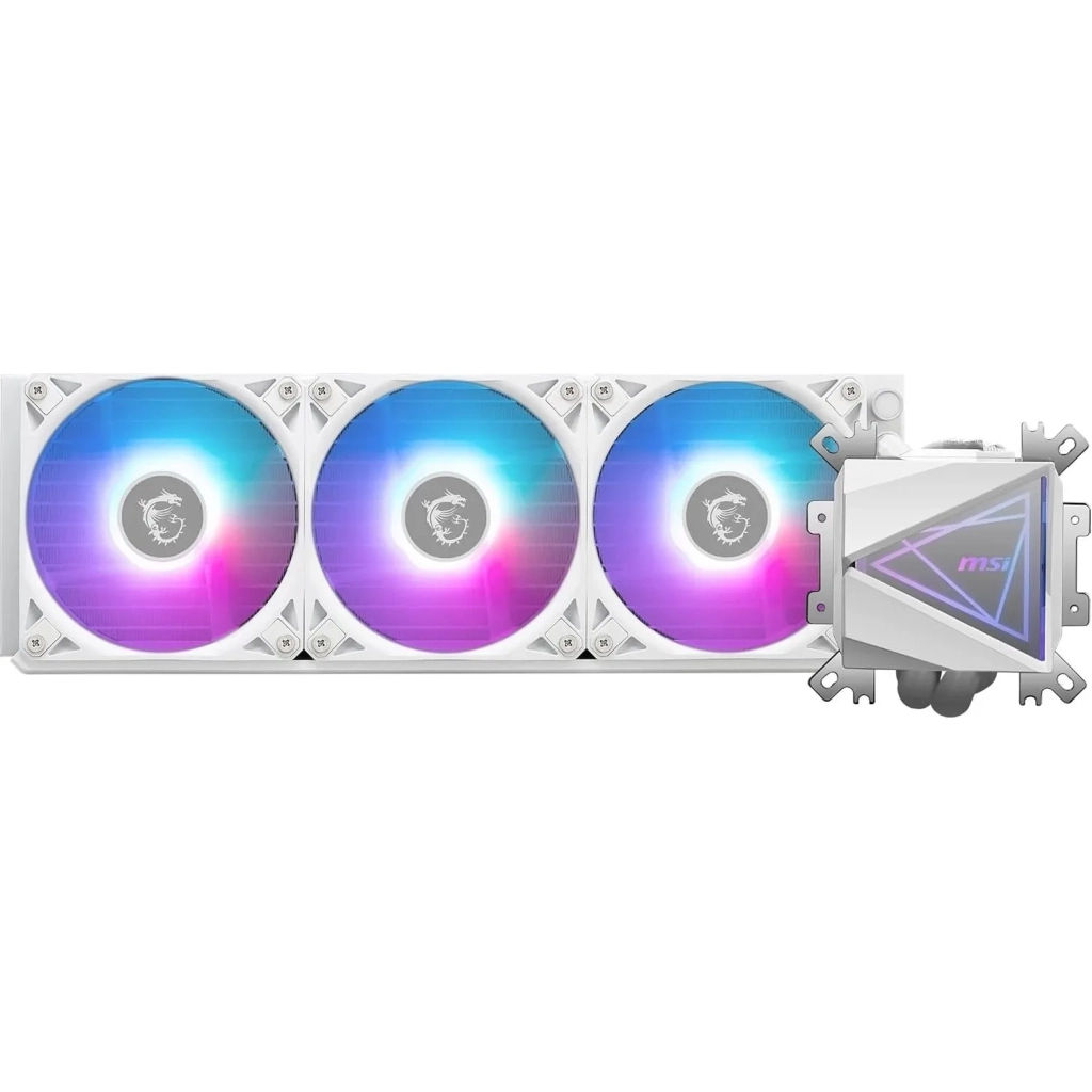 Система рідинного охолодження MSI MAG CoreLiquid I360 White (MAG CORELIQUID I360 WHITE) - зображення 1