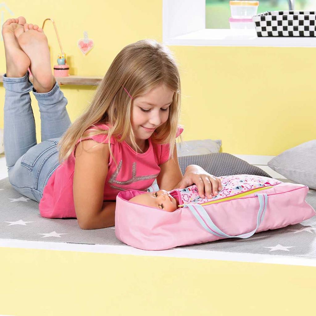 Аксесуар до ляльки Zapf Люлька-переноска Baby Born 2 в 1 Яскраві (824429) - зображення 7