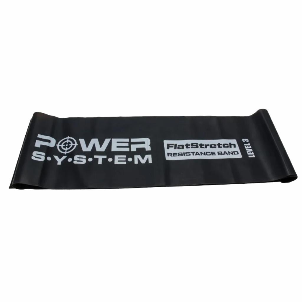 Еспандер Power System PS-4123 Flat Stretch Band Level 3 Black (PS_4123_Black) - зображення 1