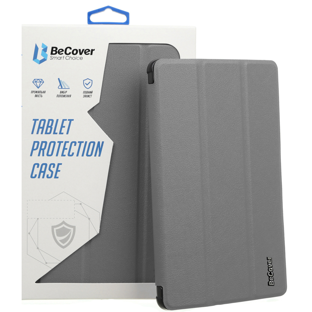 Чохол до планшета BeCover Smart Case Lenovo Tab P11 (2nd Gen) (TB-350FU/TB-350XU) 11.5" Gray (708680) - зображення 1