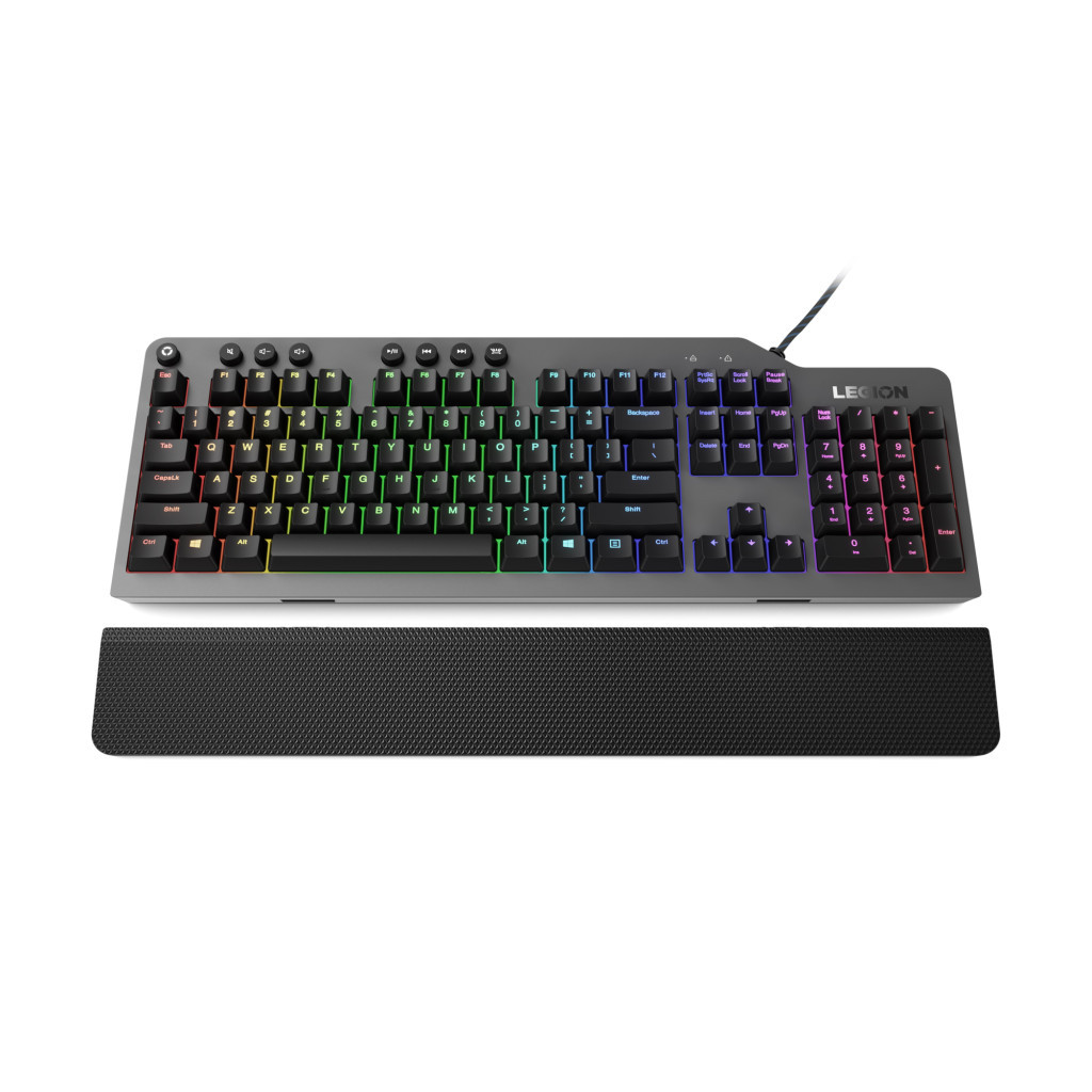 Клавіатура Lenovo Legion K500 RGB USB UA Black (GY41L16650) - зображення 4