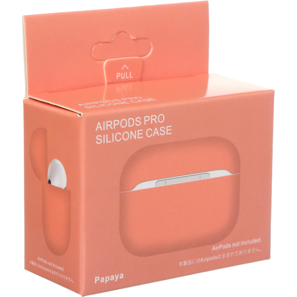 Чохол для навушників Armorstandart Ultrathin Silicone Case для Apple AirPods Pro Papaya (ARM55966) - зображення 3