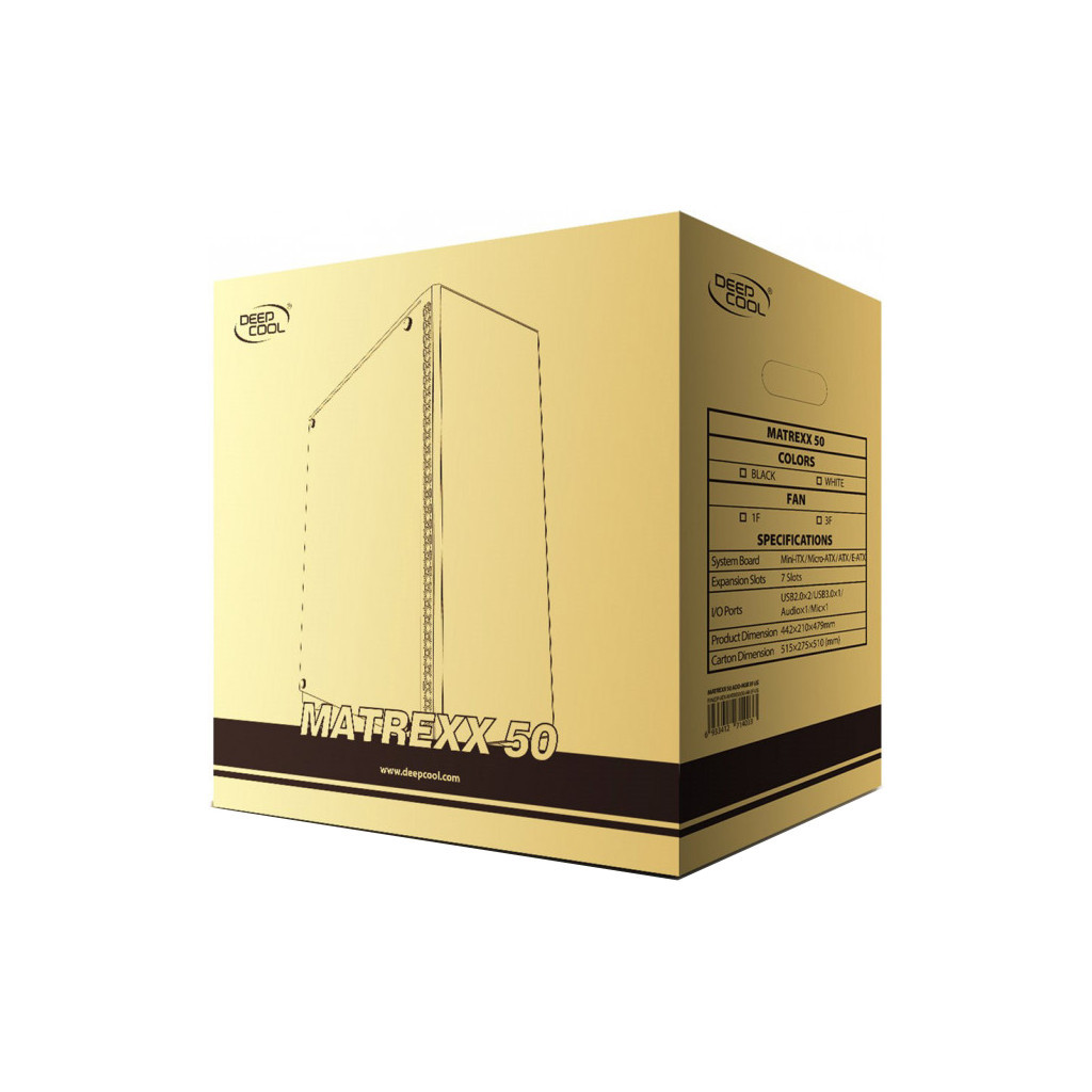 Корпус Deepcool MATREXX 50 ADD-RGB 3F - зображення 11