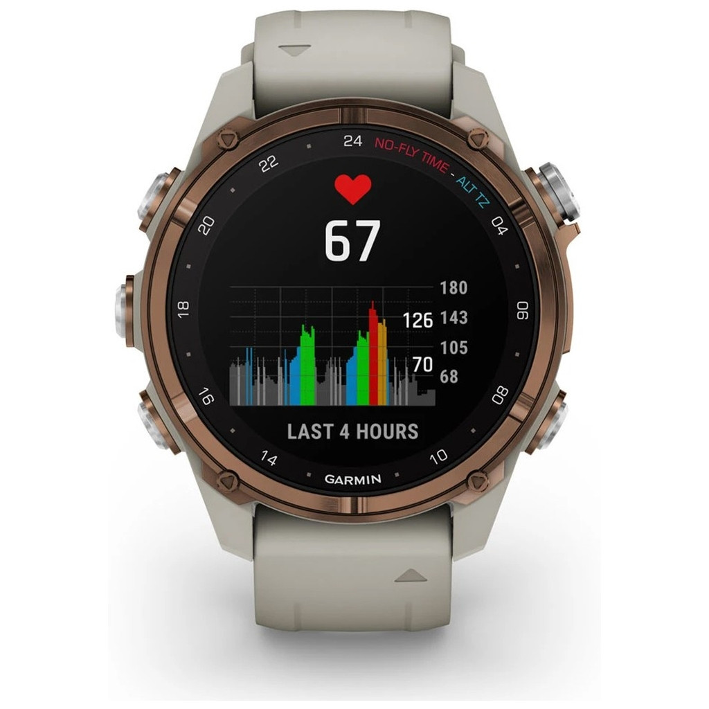 Смарт-годинник Garmin Descent Mk3i, 43mm, SKF12 PVD Ti/Fr Gry, Dive Computer, GPS дайвінг комп'ютер (010-02753-14) - зображення 8