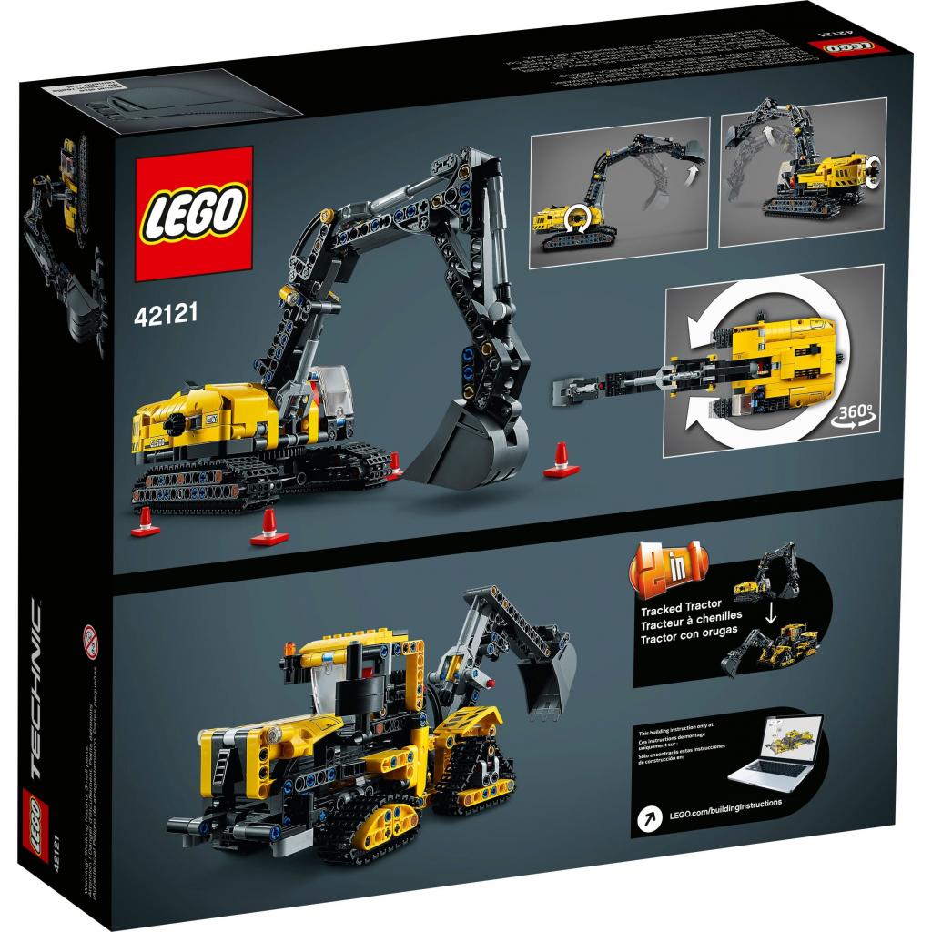 Конструктор LEGO Technic Надпотужний екскаватор (42121) - зображення 9