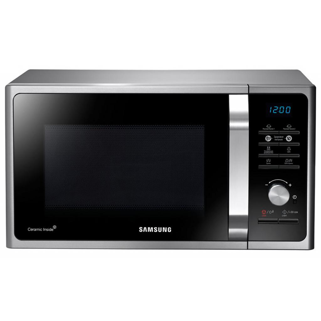 Мікрохвильова піч Samsung MS 23 F 302 TAS/UA (MS23F302TAS/BW) - зображення 1