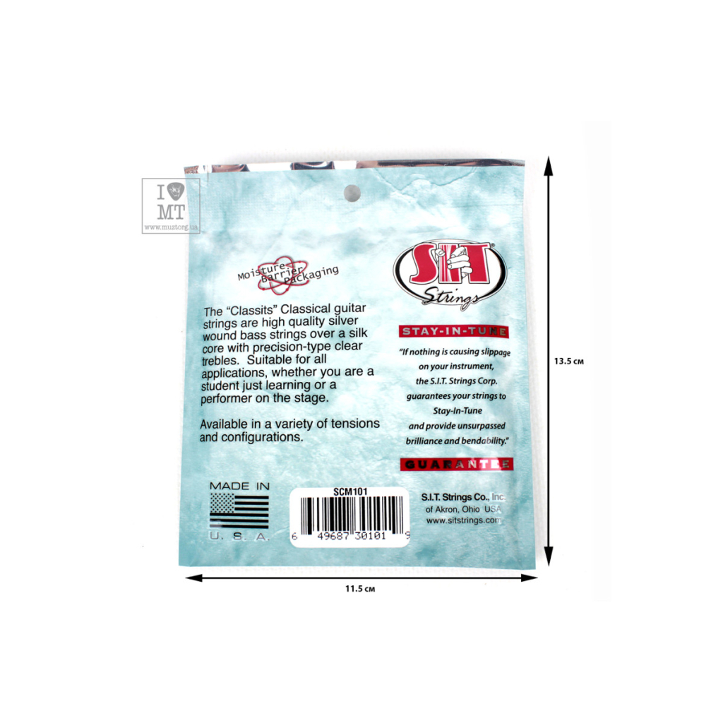Струни для гітари SIT Strings SCM101 (30-40) (226930) - зображення 2