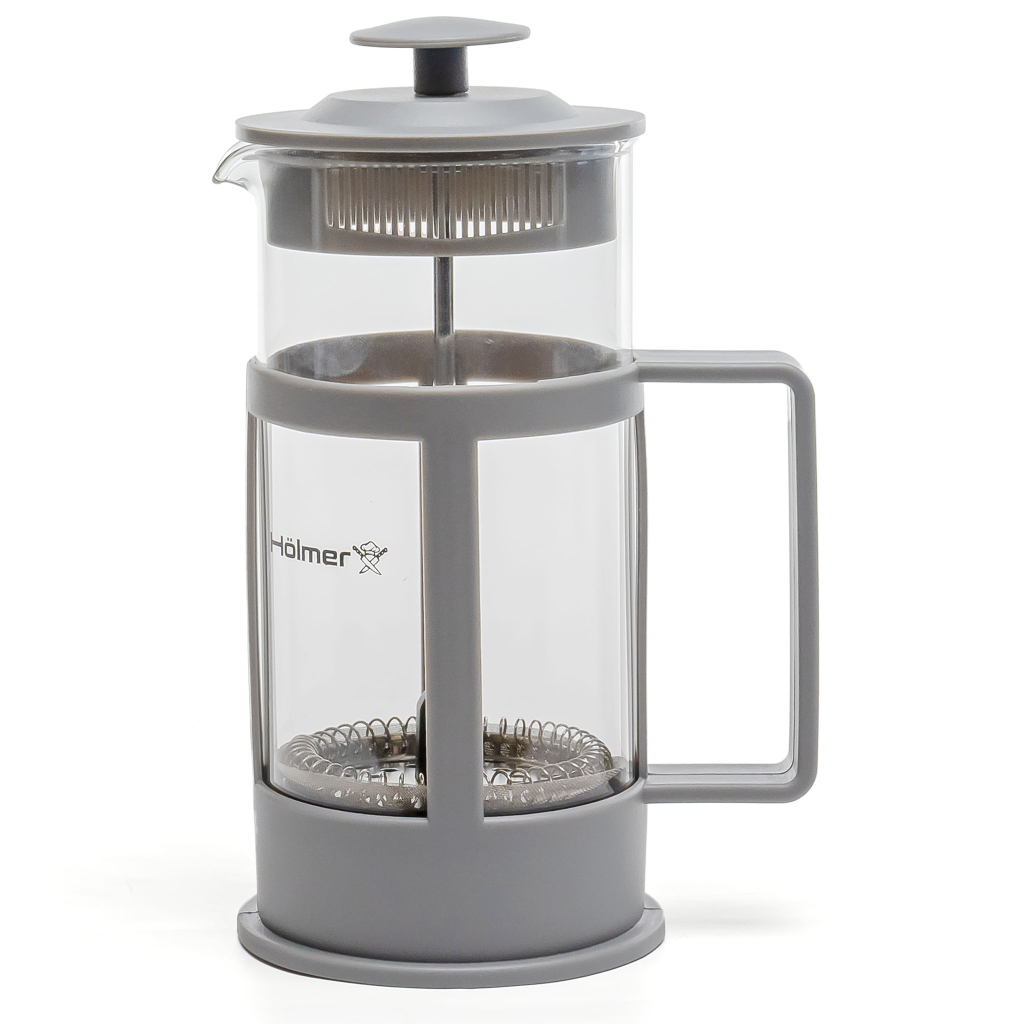 Френч-прес Hölmer Honeyed Сірий 350 мл (FP-00350-PGR Honeyed) - зображення 1