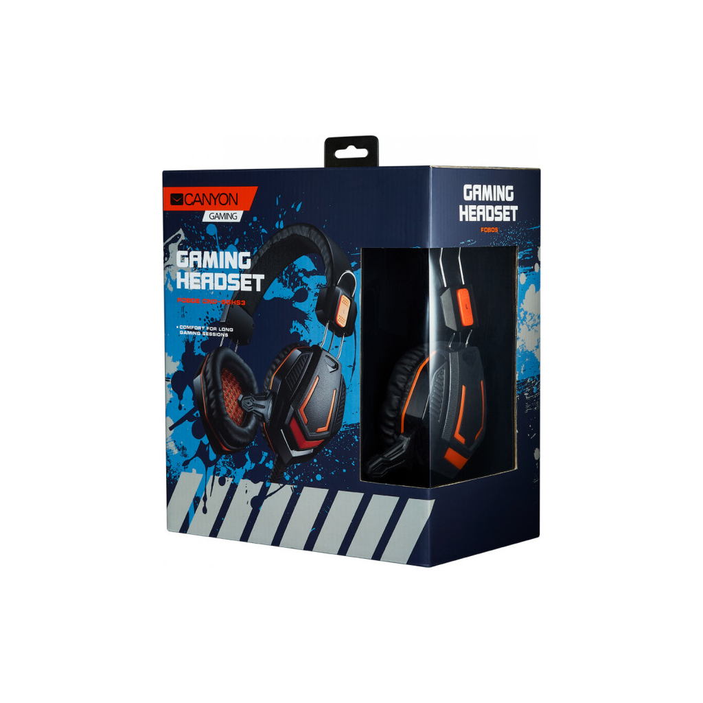 Навушники Canyon CND-SGHS3 Black - зображення 3