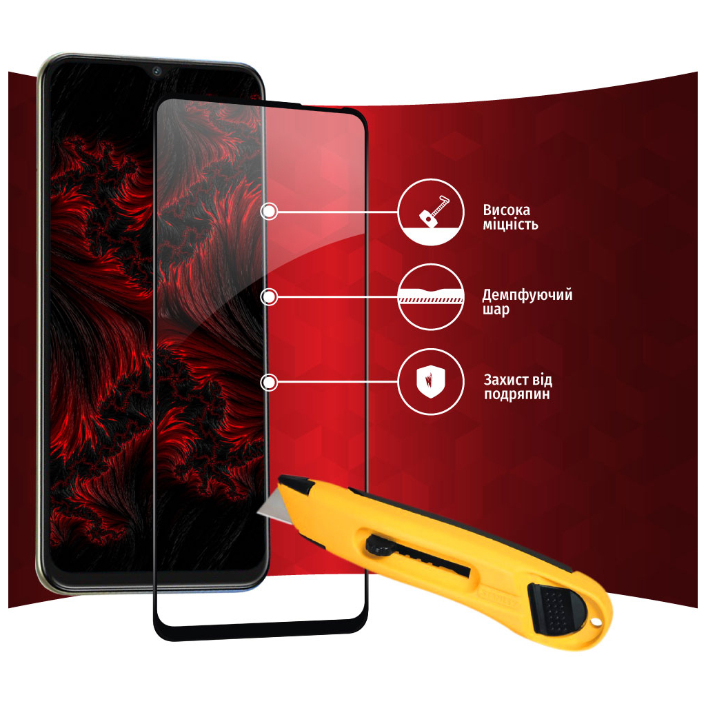 Скло захисне Intaleo Full Glue Tecno Spark 8p (1283126533167) - зображення 4