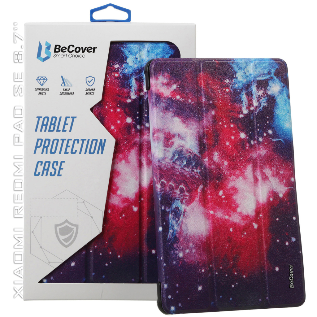 Чохол до планшета BeCover Smart Case Xiaomi Redmi Pad SE 8.7" Space (711917) - зображення 7