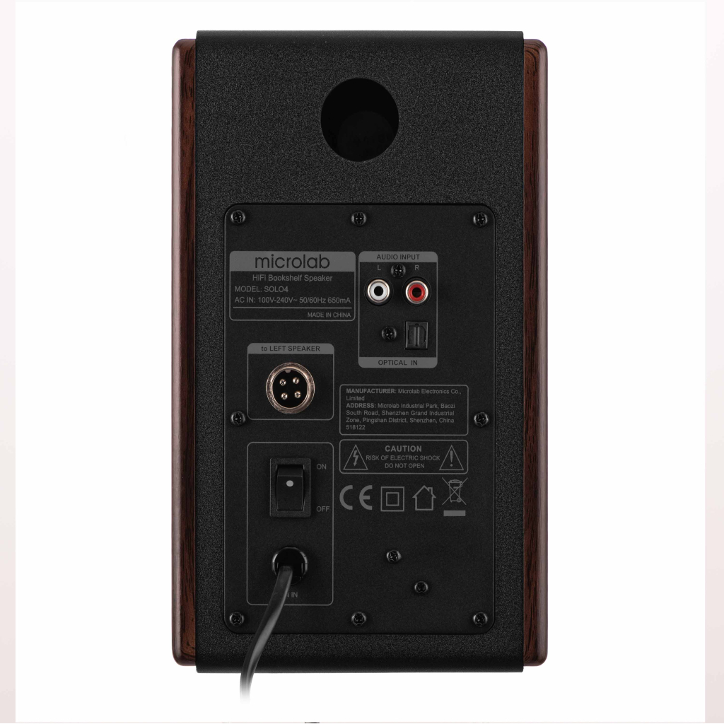 Акустична система Microlab SOLO 4 60W Brown (SOLO-4BR) - зображення 4