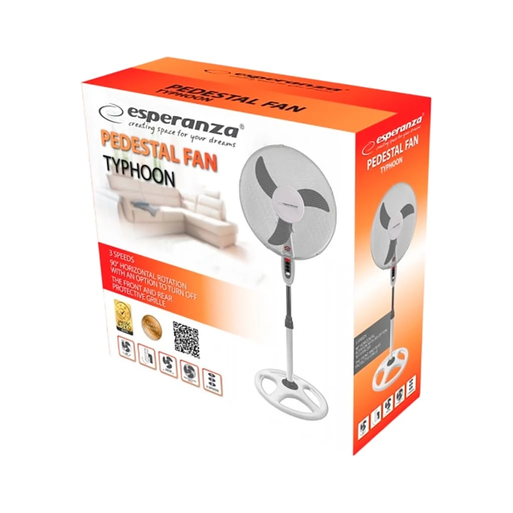 Вентилятор Esperanza EHF002WE - зображення 2