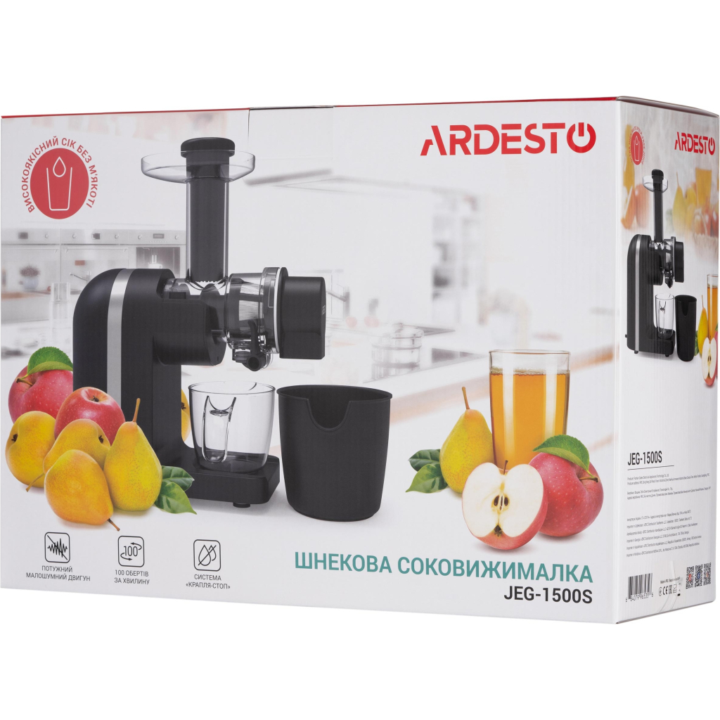 Соковижималка Ardesto JEG-1500S - изображение 10