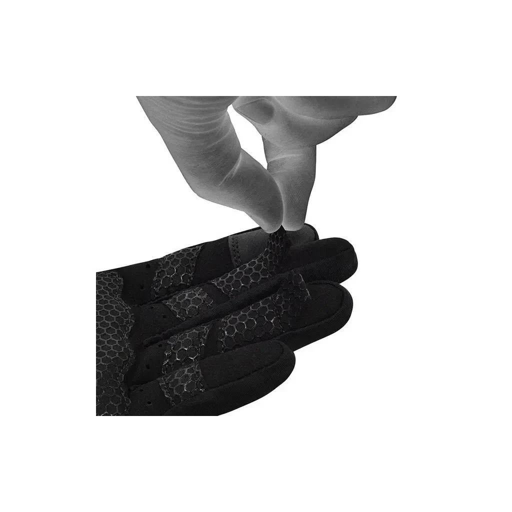 Рукавички для фітнесу RDX W1 Full Finger Plus Black M (WGA-W1FB-M+) - зображення 7
