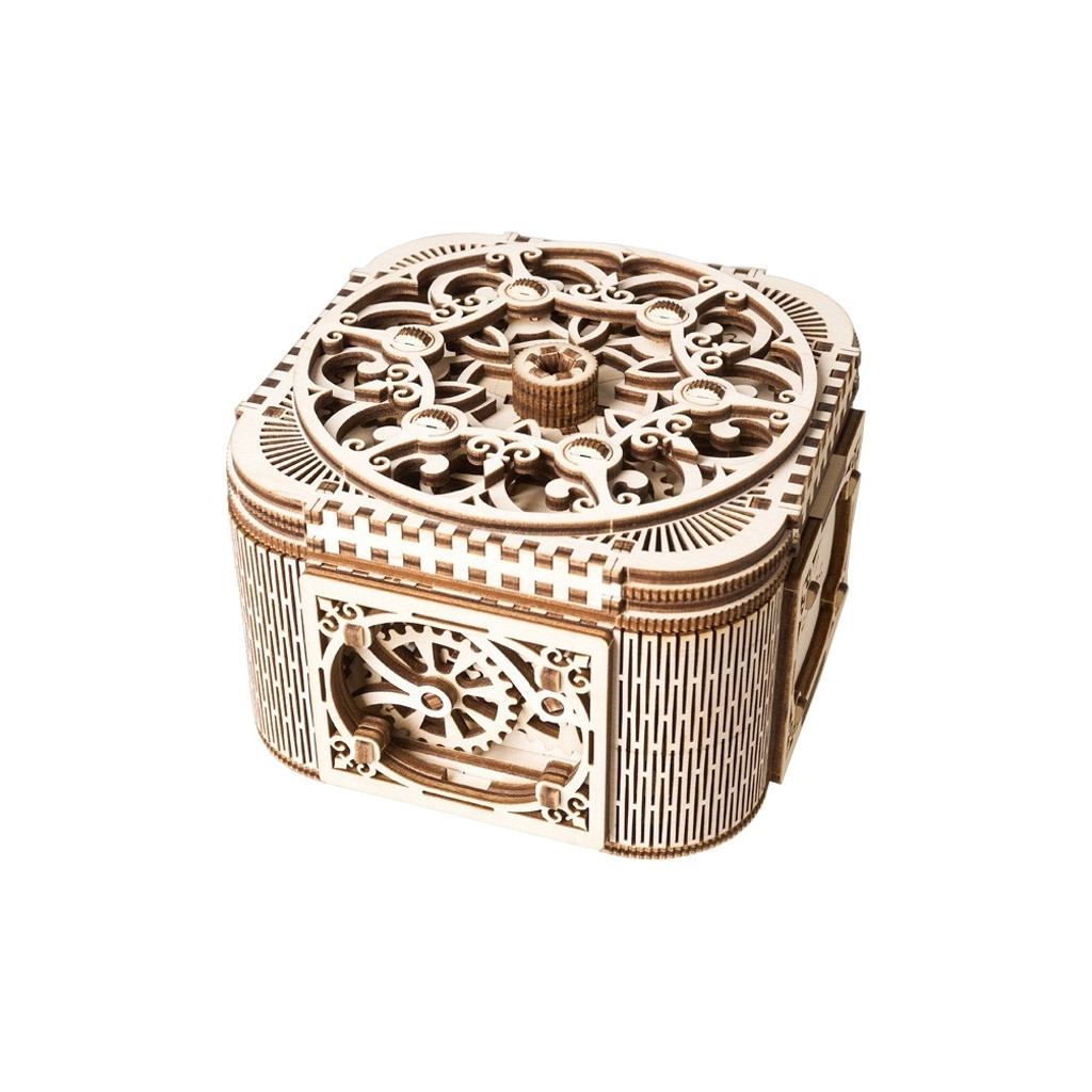 Конструктор Ugears механічний Скринька з секретом (70031) - зображення 1